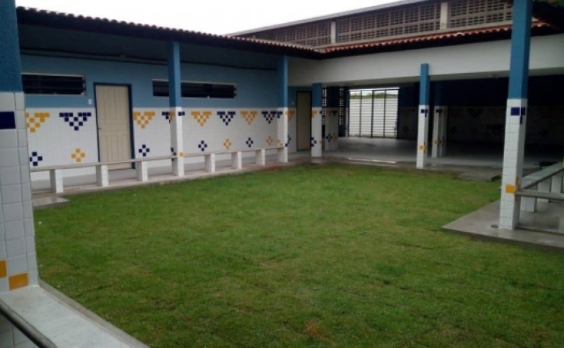 scola Dr José Tavares após reforma - foto Sup Infraestrutura Seduc