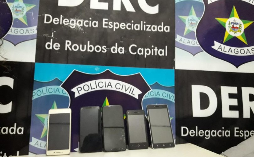 Policia Civil prende receptador de celulares em Maceió ( Foto: ASCOM-PC )