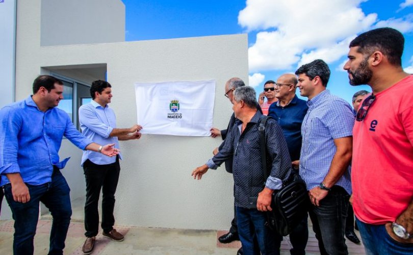 Inauguração do Ecoponto no bairro de Santa Lúcia. Fotos: Pei Fon/ Secom Maceió