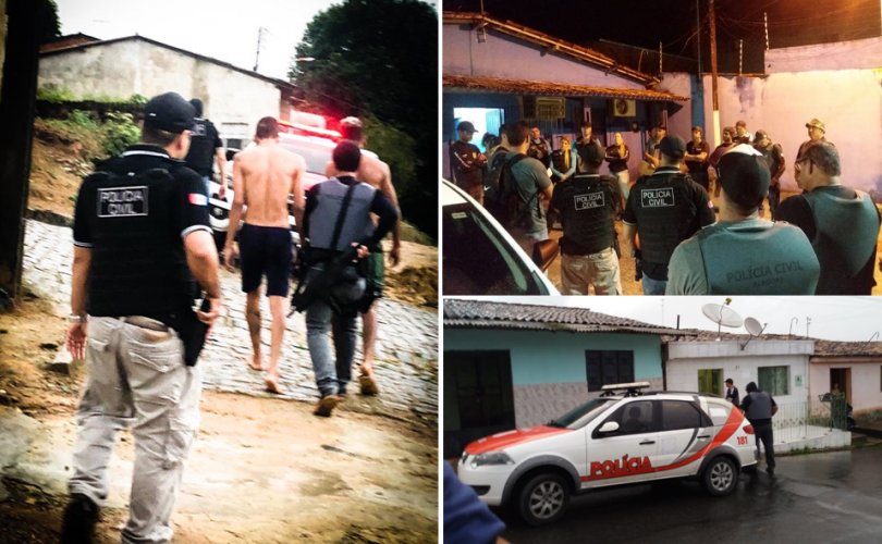 Operação policial desmantela organização criminosa em Rio Largo ( Fotos: ASCOMPC )