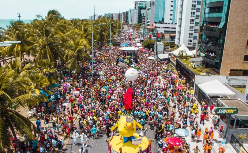 Prévias Carnavalescas deve reunir milhares de pessoas na orla da capital. Foto: Ascom Pinto da Madrugada