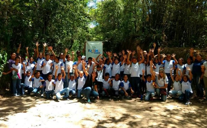 Projeto Turismo do Saber leva estudantes para o Parque Municipal. (Foto: Ascom/Semtur)