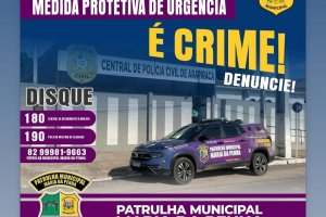 Guarda Municipal de Palmeira dos Índios prende homem acusado de tentar estuprar cunhada e agredir esposa