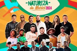 Murici: Veja as 9 atrações musicais que vão animar a 18ª Festa da Natureza no interior de AL