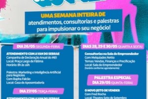Semana do MEI acontece em Penedo de 26 a 30 de maio