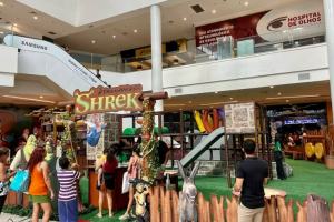 Férias escolares: últimos dias do Parque do Shrek no Shopping Pátio Maceió