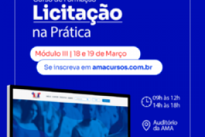 Últimas vagas para o Módulo 3 do curso “Licitação na Práti