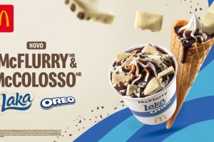 Match de ícones irresistíveis: McFlurry e McColosso Laka Oreo chegam ao McDonald's