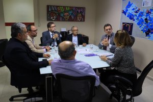 MPAL recebe Diretoria da Fecomércio e Sesc/Senac para formulação de convênio em prol de populações vulneráveis