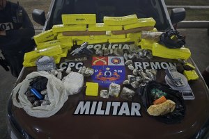 PM registra 16 armas de fogo e quase 80 quilos de drogas apreendidas na última semana em Alagoas