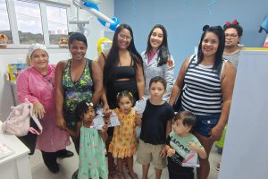 UBS Flexal realiza ação sobre desenvolvimento infantil