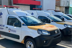 Com emenda do deputado Fernando Pereira, Junqueiro recebe ambulâncias no dia da emancipação