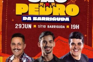 Mar Vermelho faz festa de São Pedro no sítio Barriguda destacando três atrações