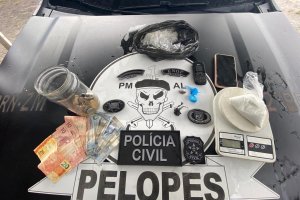 PM apreende ilícitos e prende suspeito de homicídios durante operação em União dos Palmares