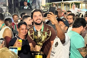 Após conquista da Taça Brasil de Futsal, Esporte Clube Traipu é recebido com festa pela população da cidade