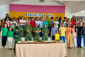 Semed e BPA promovem exposição de animais taxidermizados para alunos da rede municipal de Campo Alegre