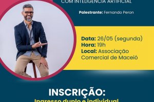 Palestra em Maceió ensina a usar a Inteligência Artificial para contribuições de marcas