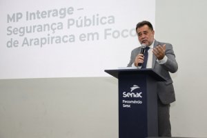 Em Arapiraca, Ministério Público de Alagoas promove palestras com foco em segurança pública