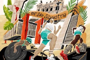 100ª Corrida Internacional de São Silvestre divulga arte selecionada para ilustrar ecobag oficial do evento