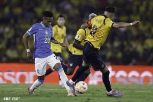 Brasil tem atuação tímida e fica no empate sem gols com o Equador na estreia de Ancelotti