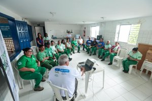 Secretaria do Trabalho inicia capacitação de catadores de materiais recicláveis