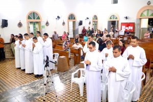 Romaria de Frei Damião tem início com celebração e momentos de fé em Palmeira dos Índios