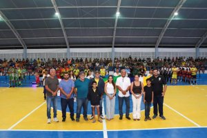 Com Ginásio lotado, São José da Laje inicia Campeonato de Futsal 2025
