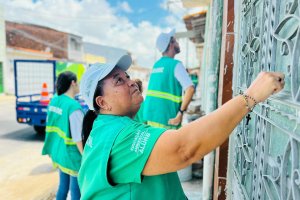 Moradores do Dique Estrada são beneficiados com 1ª edição do Ecoponto Aqui