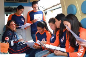 Estudantes de Medicina do Cesmac participam de simulação do Samu