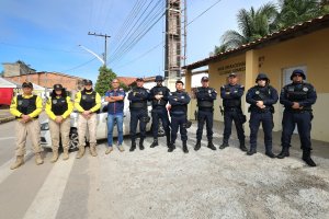 Operação conjunta reforça segurança pública em Marechal Deodoro