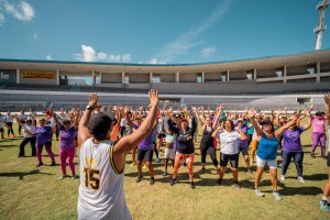 Esporte e Lazer prossegue programação especial do projeto “Lugar de Mulher é no Rei Pelé”