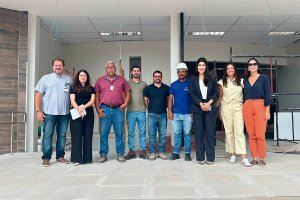 Presidente do Funjuris visita obras dos fóruns de São Miguel dos Campos e Batalha