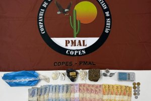 PM apreende 29 armas de fogo e 11 kg de drogas na última semana de maio em Alagoas