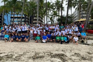 Conduta Responsável: IMA leva 130 estudantes para aula de campo nas piscinas naturais da Pajuçara