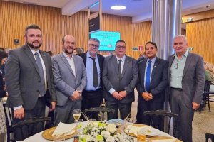 Rodrigo Buarque participa de posse da nova Diretoria do Cosems-MG