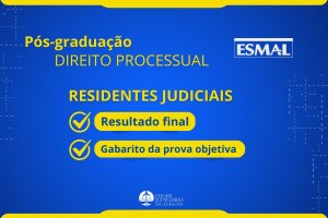 Esmal divulga resultado final e gabarito da prova objetiva da Residência Judicial