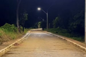 Prefeito Jorge Galvão implanta iluminação em LED até a Cachoeira da Amizade, em Jundiá