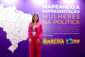 Prefeita Marcela Gomes tem 91% de aprovação em Novo Lino
