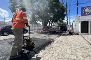 Operação Tapa-buraco chega a 218 ruas de Maceió no mês de abril