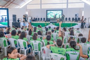 Prefeitura de Murici promove ação de conscientização ambiental com alunos da rede municipal de ensino