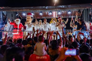 Prefeito Luciano Barbosa celebra natal na Comunidade Mangabeiras