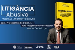 Esmal abre inscrições para palestra com Fredie Didier Jr sobre litigância abusiva