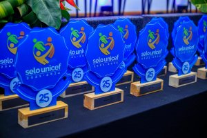 Cria participa do lançamento oficial da edição 2025-2028 do Selo Unicef