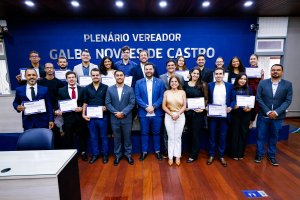 Câmara entrega certificados aos novos servidores após jornada de capacitação da Escola do Legislativo
