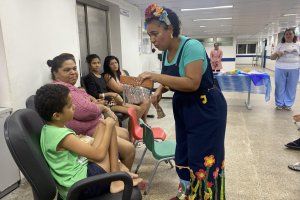 No HGE, crianças e familiares são agraciados por projeto que valoriza a cultura alagoana