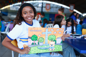 Estudantes de Campo Alegre participam do segundo dia das oficinas de Bobbie Goods