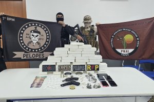 Em Santana do Ipanema, operação da PM apreende mais de 40 quilos de cocaína