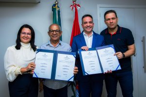 Governo do Estado assina ordem de serviço para construção de duas escolas e uma creche Cria