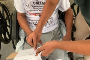 Instituto de Identificação realiza atendimentos domiciliares na Vila do Idoso, em Palmeira dos Índios