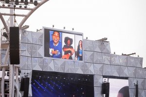 TIM e Rock in Rio levaram fãs de Ivete Sangalo para o telão do show da cantora